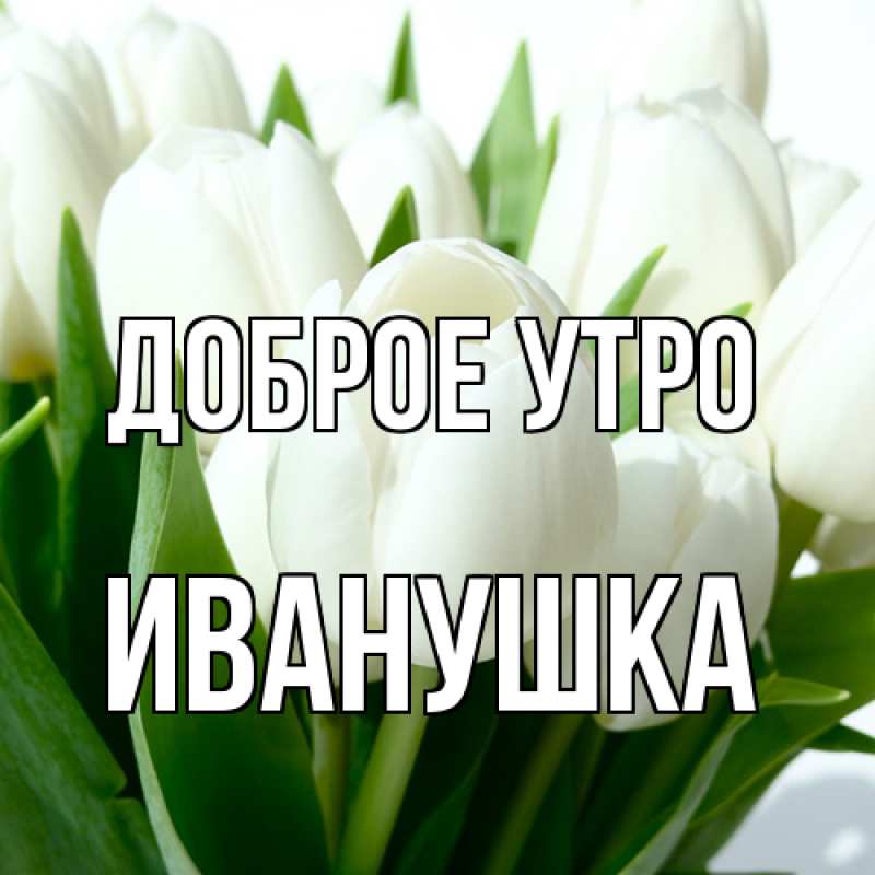Картинка Доброе утро, Иванушка