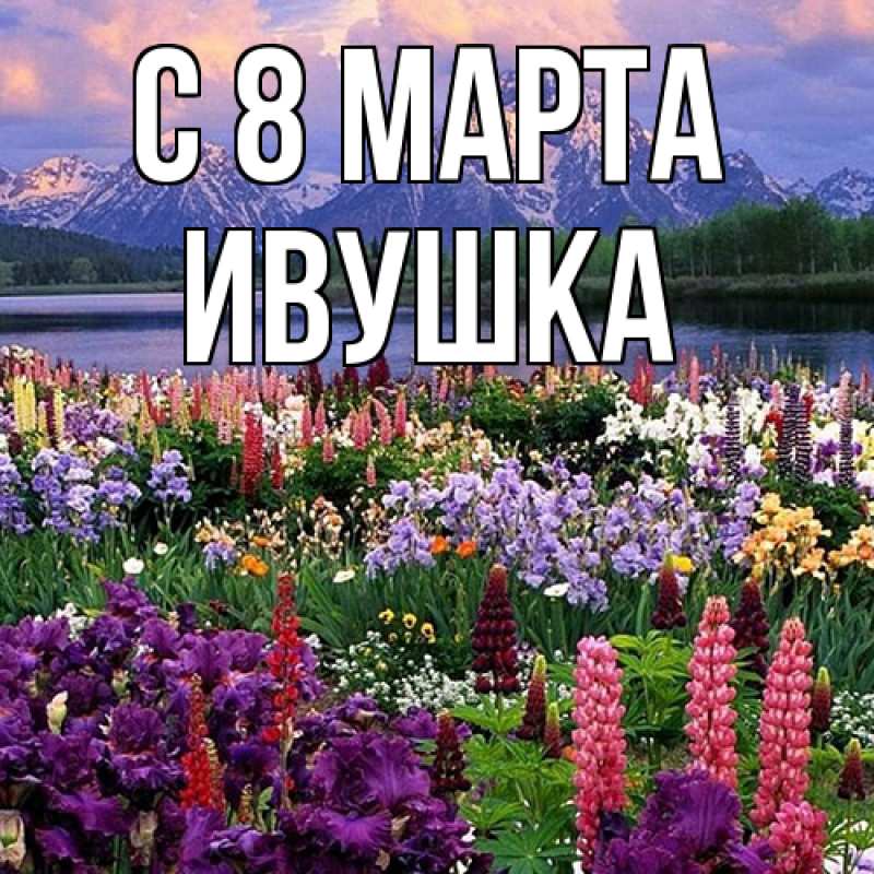 Картинка C 8 МАРТА, Ивушка