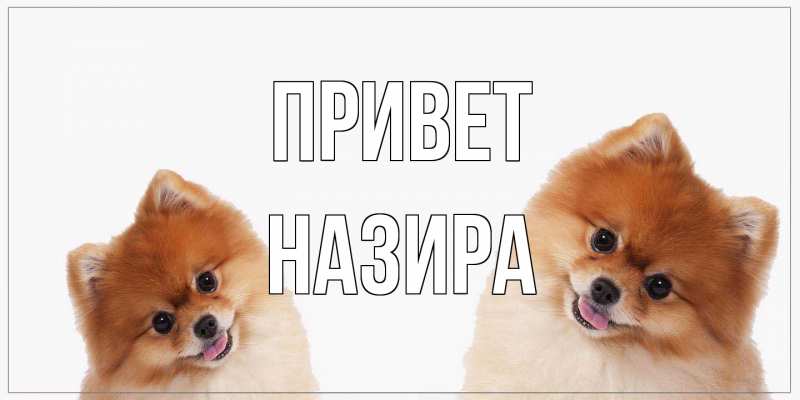 Картинка Привет, Назира