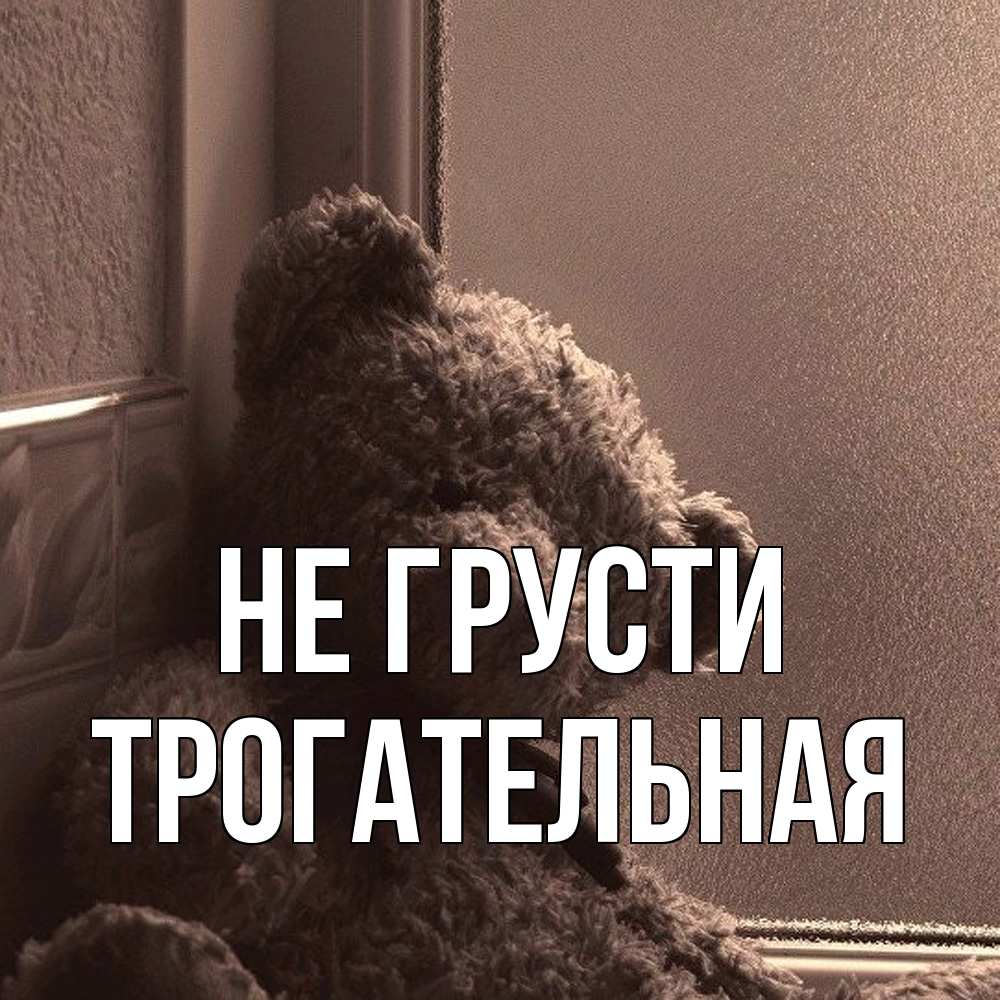 Открытка на каждый день с именем, Трогательная Не грусти стекол рефленое Прикольная открытка с пожеланием онлайн скачать бесплатно 