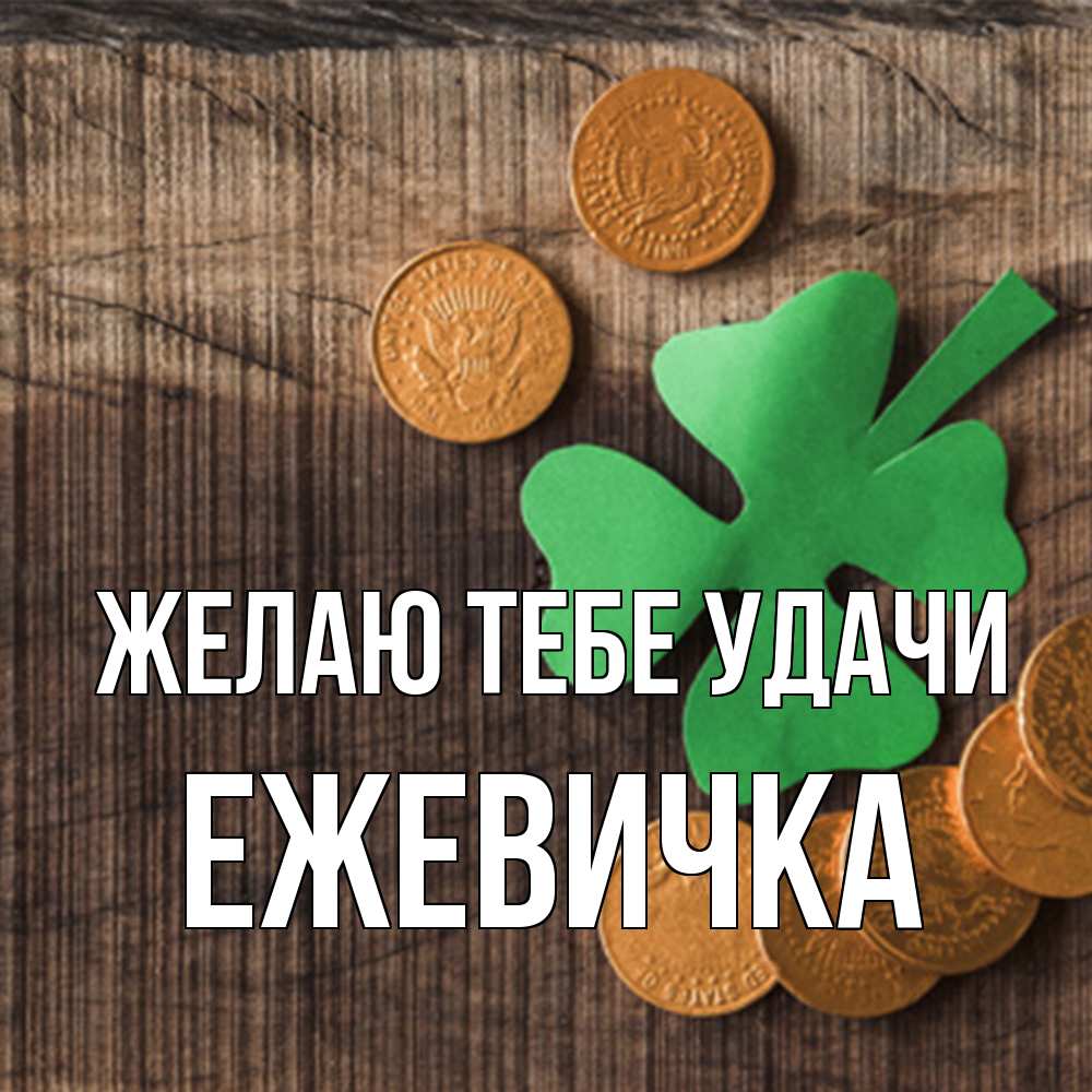 Открытка на каждый день с именем, ежевичка Желаю тебе удачи на удачу сегодня Прикольная открытка с пожеланием онлайн скачать бесплатно 