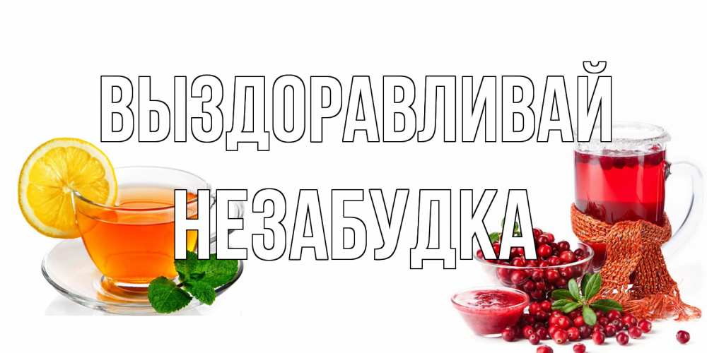 Открытка на каждый день с именем, Незабудка Выздоравливай выздоравливайте открытка для подруги Прикольная открытка с пожеланием онлайн скачать бесплатно 