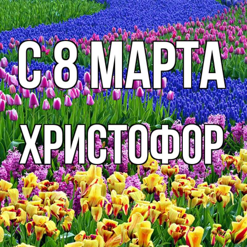 Картинка C 8 МАРТА, Христофор