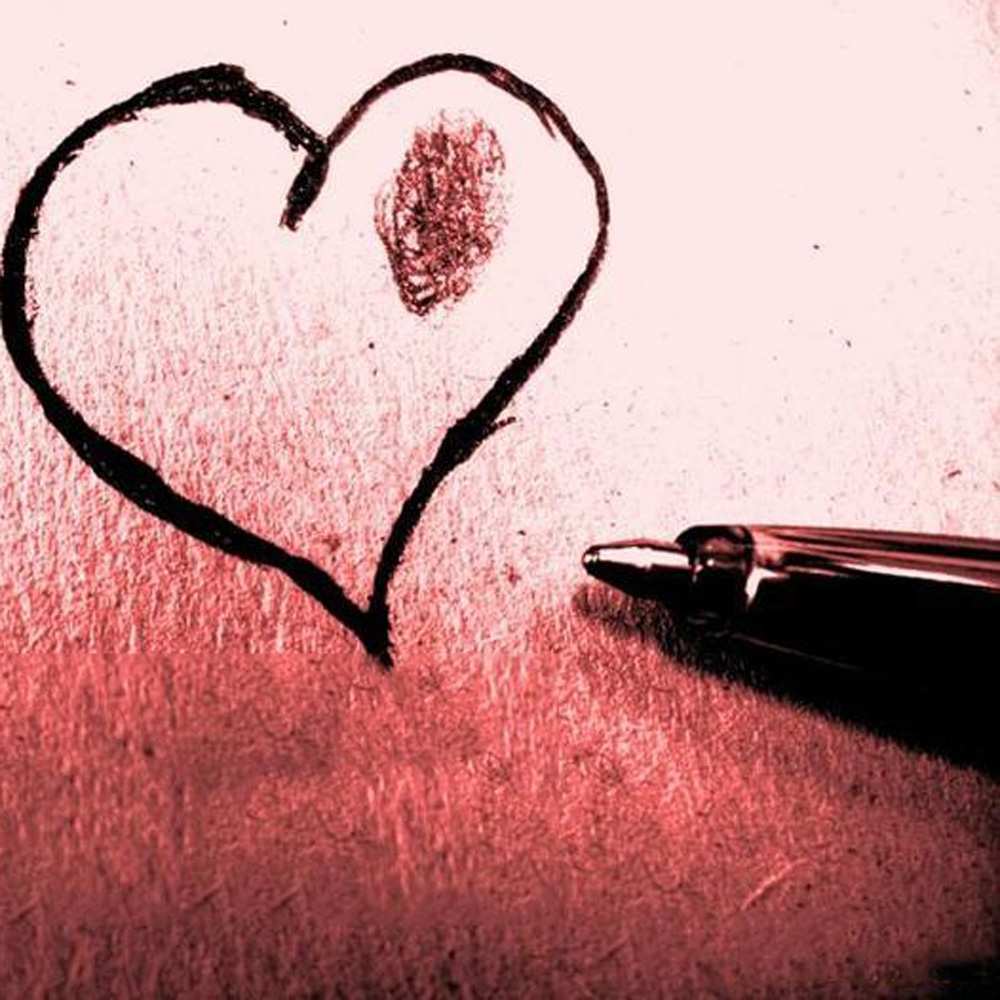 Открытка на каждый день с именем, Марта Я тебя люблю черное сердце Прикольная открытка с пожеланием онлайн скачать бесплатно 
