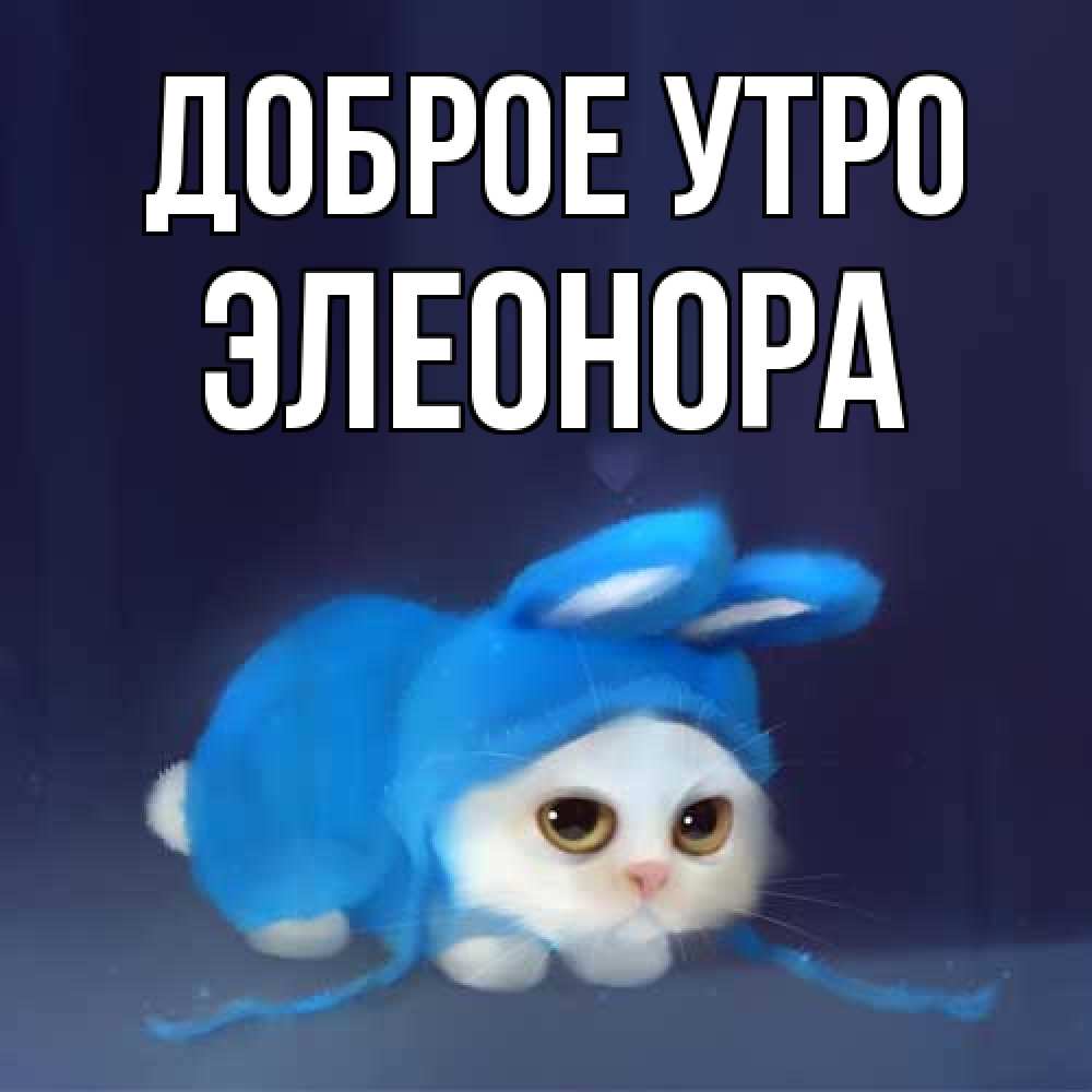 Открытка на каждый день с именем, Элеонора Доброе утро открытки красивые скачать бесплатно Прикольная открытка с пожеланием онлайн скачать бесплатно 