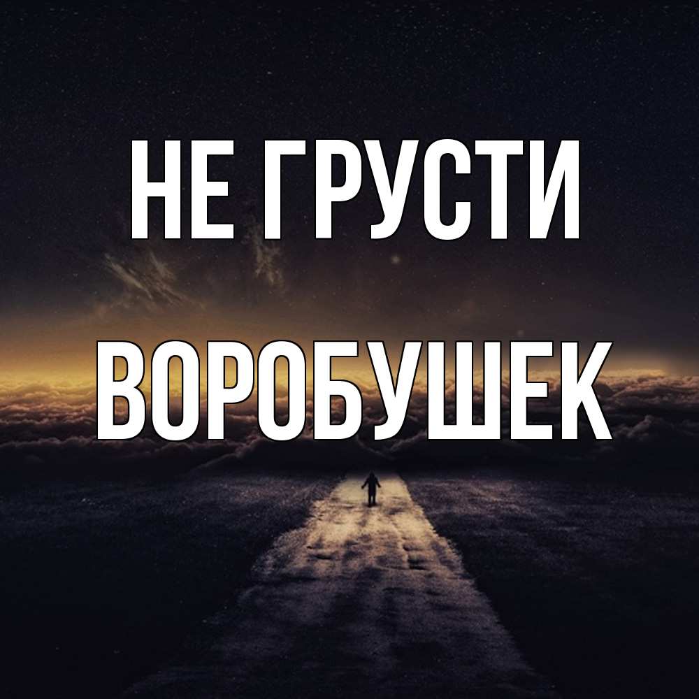 Открытка на каждый день с именем, Воробушек Не грусти дорога в никуда Прикольная открытка с пожеланием онлайн скачать бесплатно 