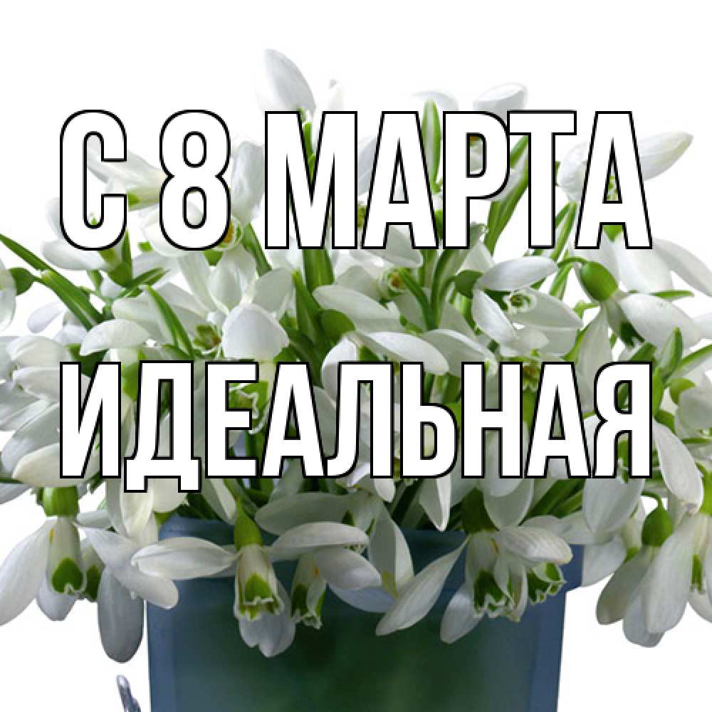 Открытка на каждый день с именем, идеальная C 8 МАРТА цветы к международному женскому дню Прикольная открытка с пожеланием онлайн скачать бесплатно 