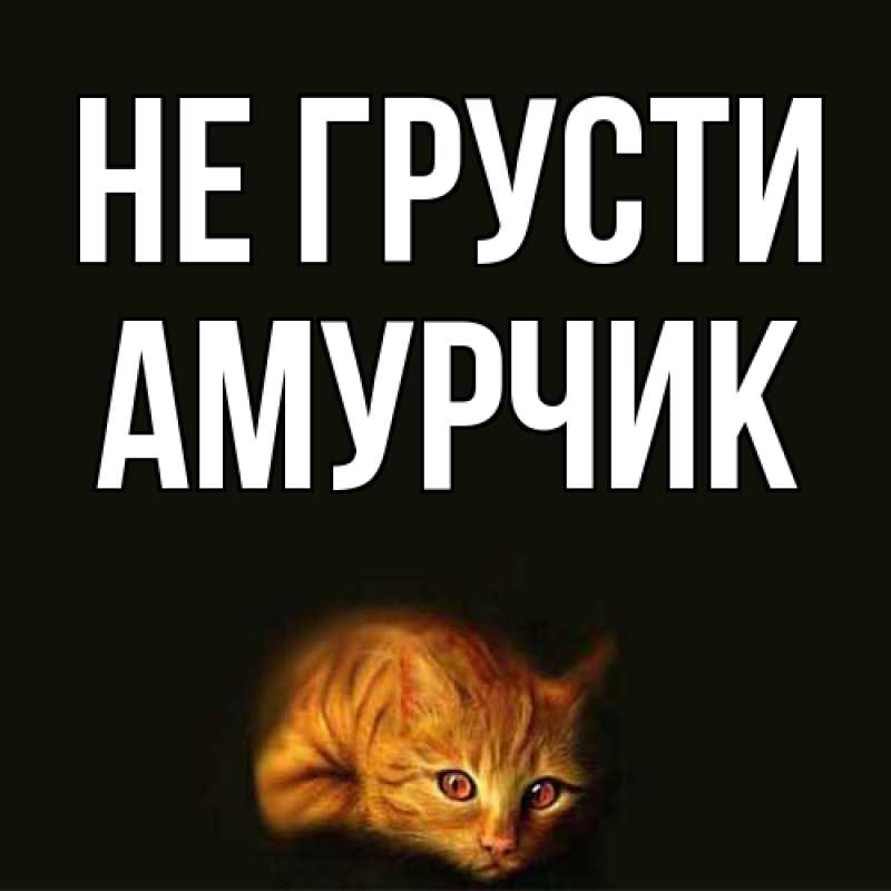 Картинка Не грусти, амурчик