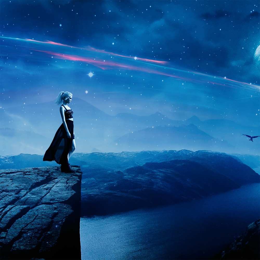 Открытка на каждый день с именем, Анечка Я по тебе скучаю одна Прикольная открытка с пожеланием онлайн скачать бесплатно 