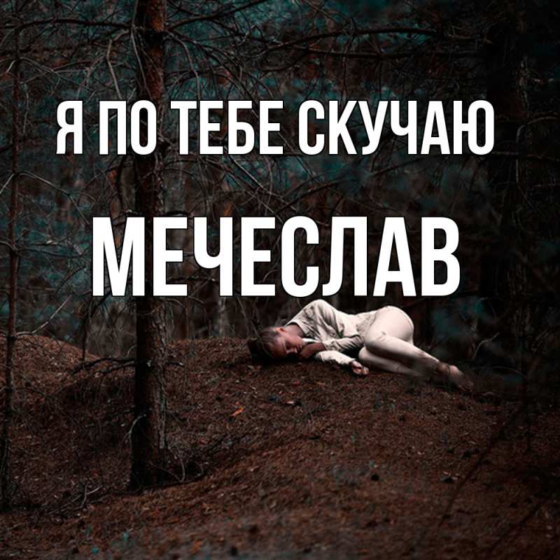 Картинка Я по тебе скучаю, Мечеслав