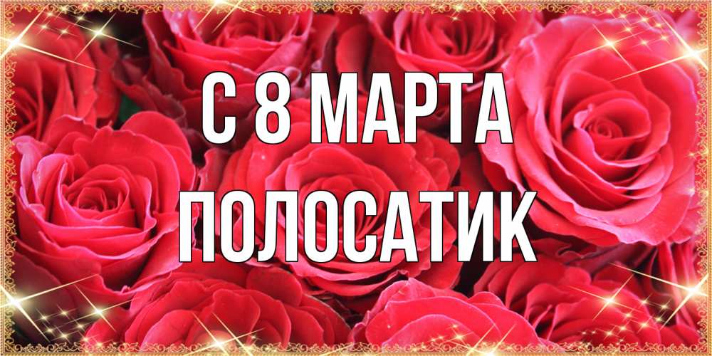 Открытка на каждый день с именем, полосатик C 8 МАРТА открытки на 8 марта 2019 года Прикольная открытка с пожеланием онлайн скачать бесплатно 