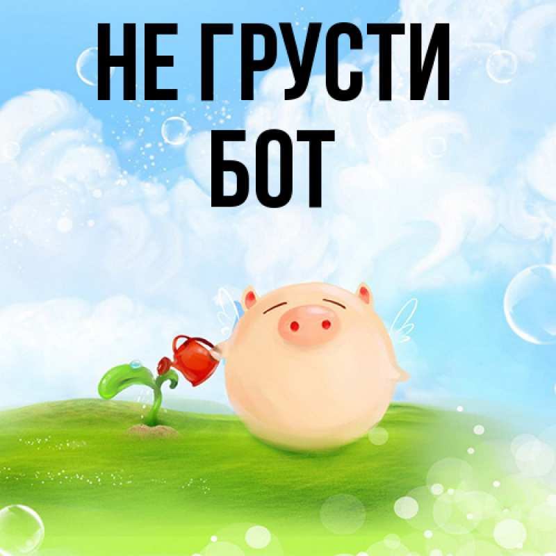 Картинка Не грусти, Бот