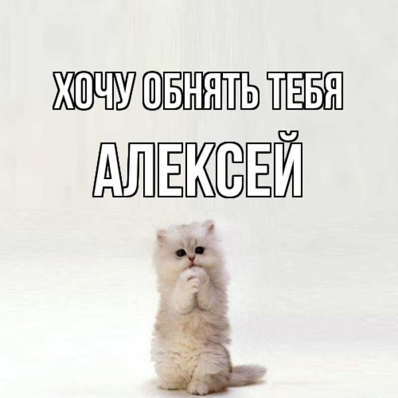 Картинка Хочу обнять тебя, Алексей