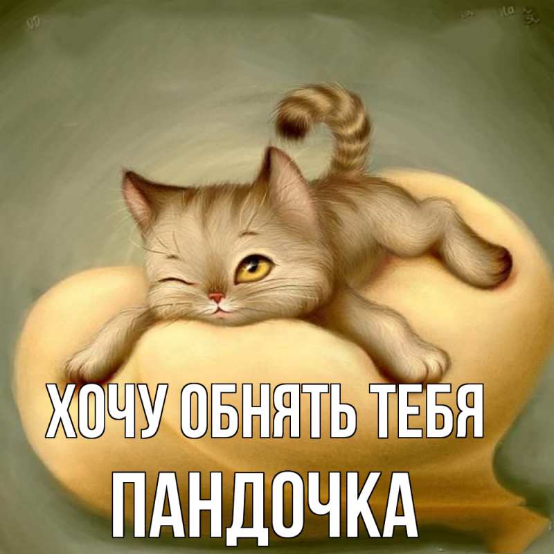 Картинка Хочу обнять тебя, пандочка