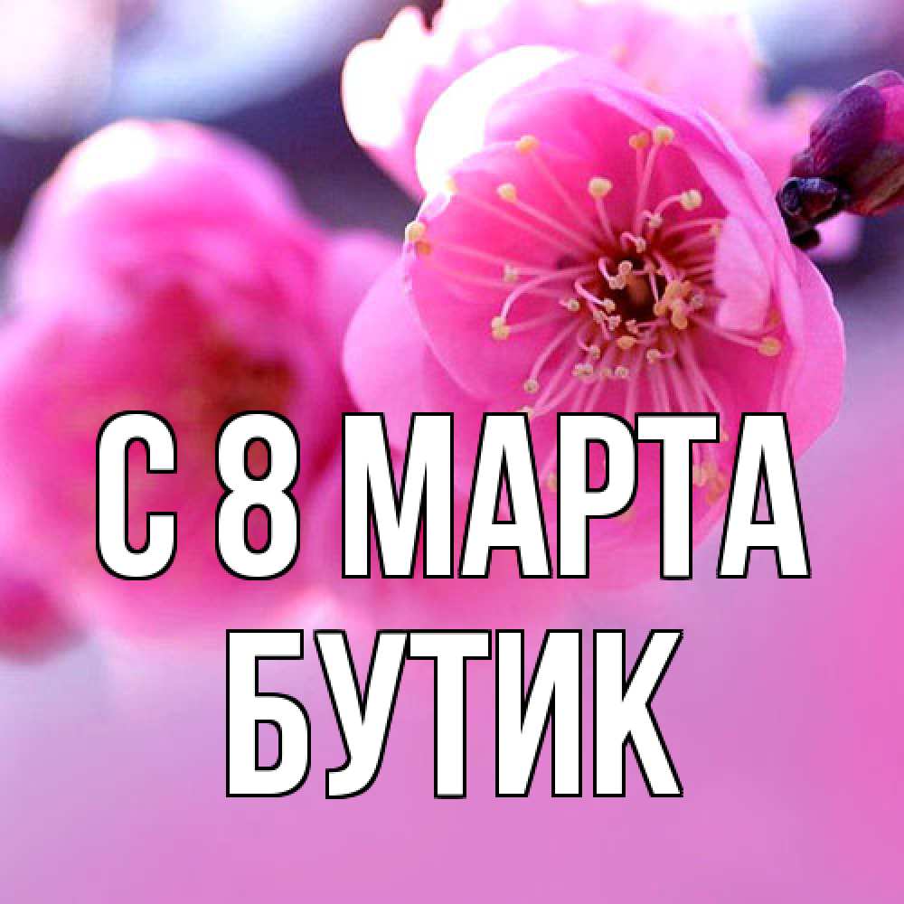 Открытка на каждый день с именем, Бутик C 8 МАРТА международный женский день Прикольная открытка с пожеланием онлайн скачать бесплатно 
