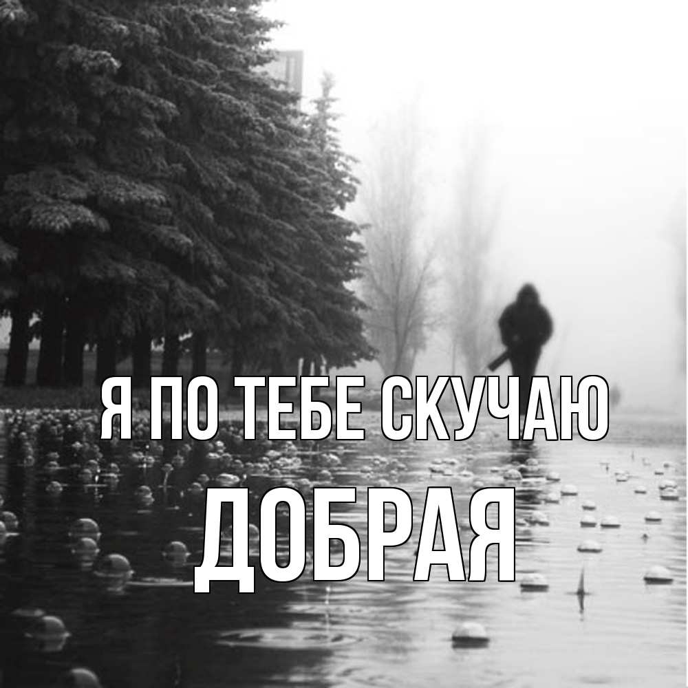 Открытка на каждый день с именем, Добрая Я по тебе скучаю приходи Прикольная открытка с пожеланием онлайн скачать бесплатно 
