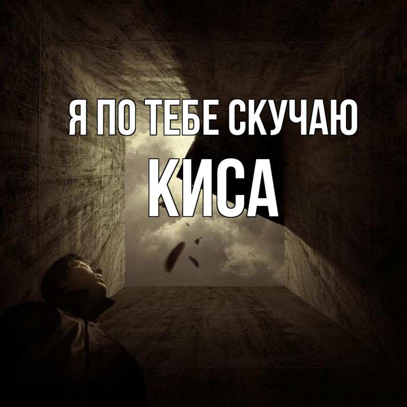 Картинка Я по тебе скучаю, Киса