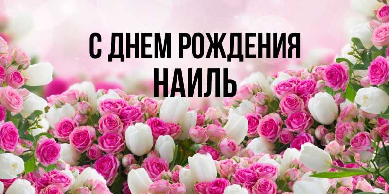 Картинка С днем рождения, Наиль