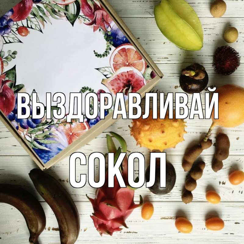 Картинка Выздоравливай, Сокол