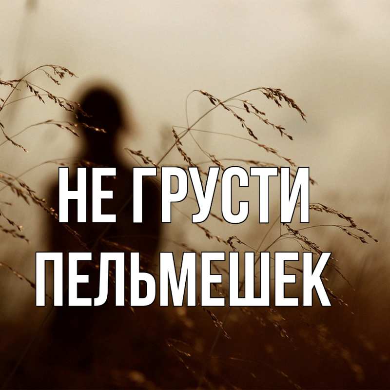 Картинка Не грусти, пельмешек