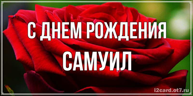 Картинка С днем рождения, Самуил