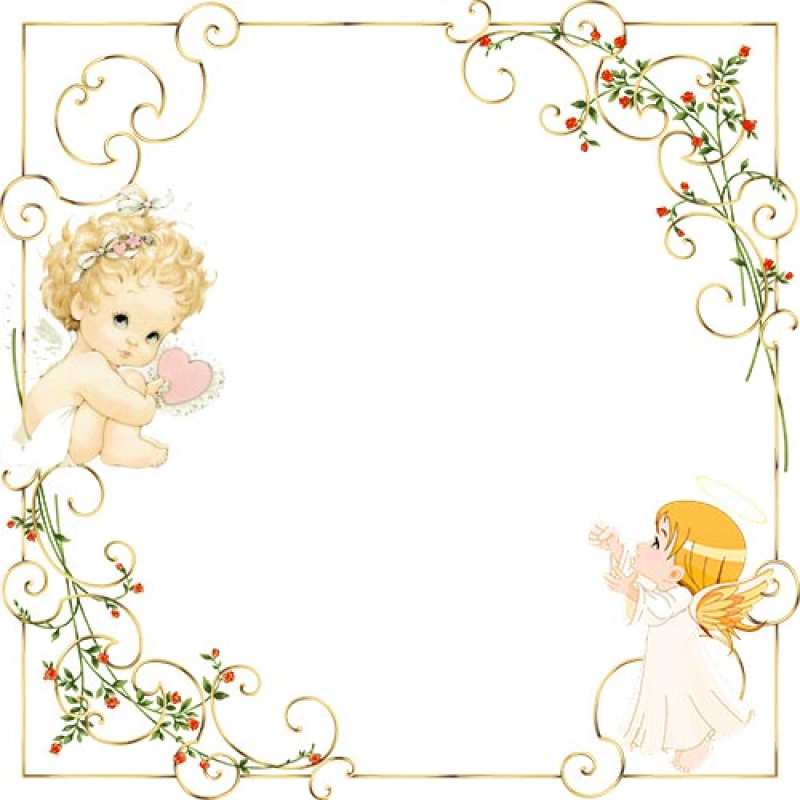 Картинка С днем ангела, Утонченная