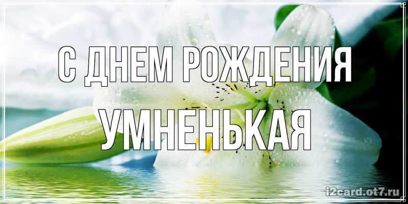 Картинка С днем рождения, Умненькая