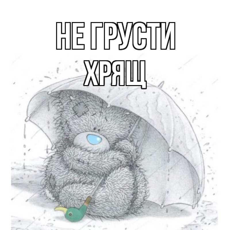 Картинка Не грусти, Хрящ