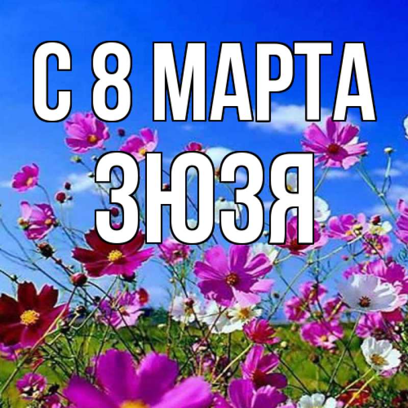 Картинка C 8 МАРТА, Зюзя