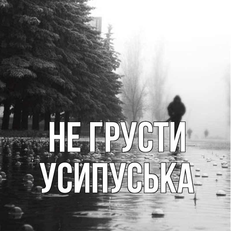 Картинка Не грусти, усипуська