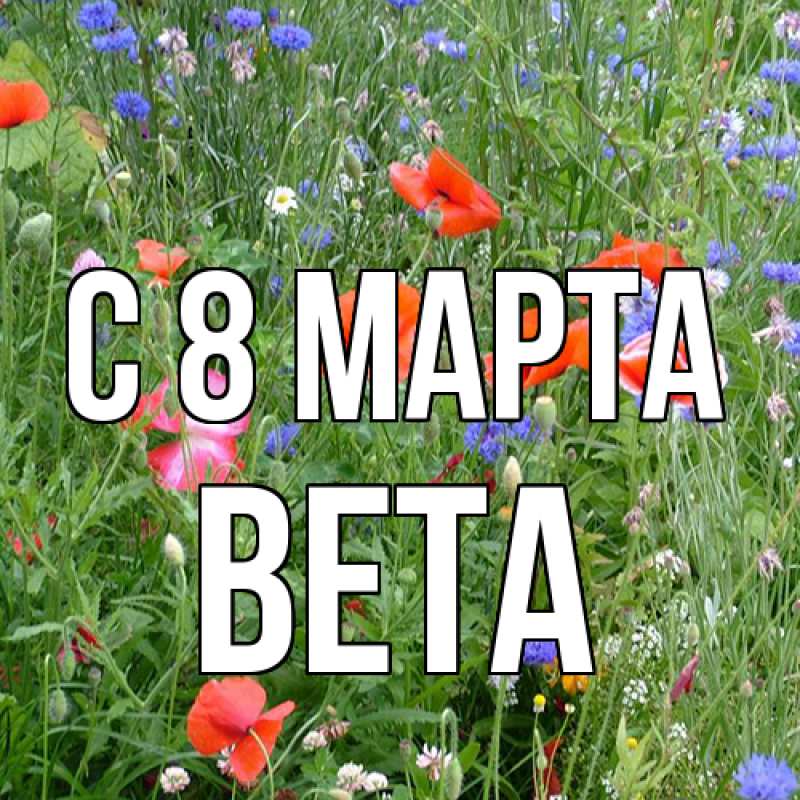 Картинка C 8 МАРТА, Вета