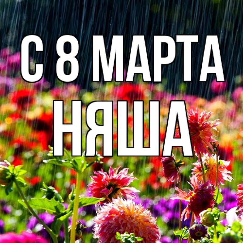 Картинка C 8 МАРТА, няша