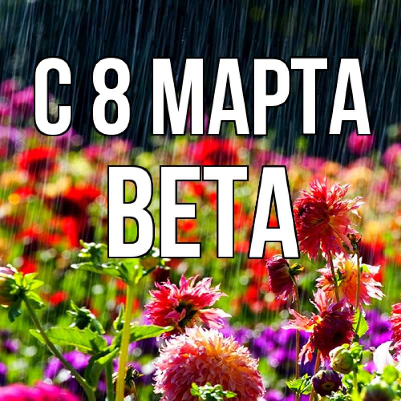 Картинка C 8 МАРТА, Вета