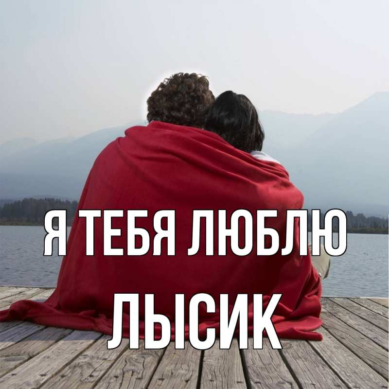 Картинка Я тебя люблю, Лысик