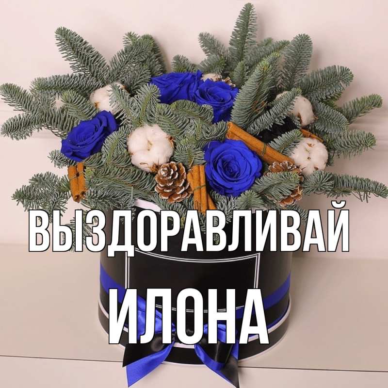 Картинка Выздоравливай, Илона