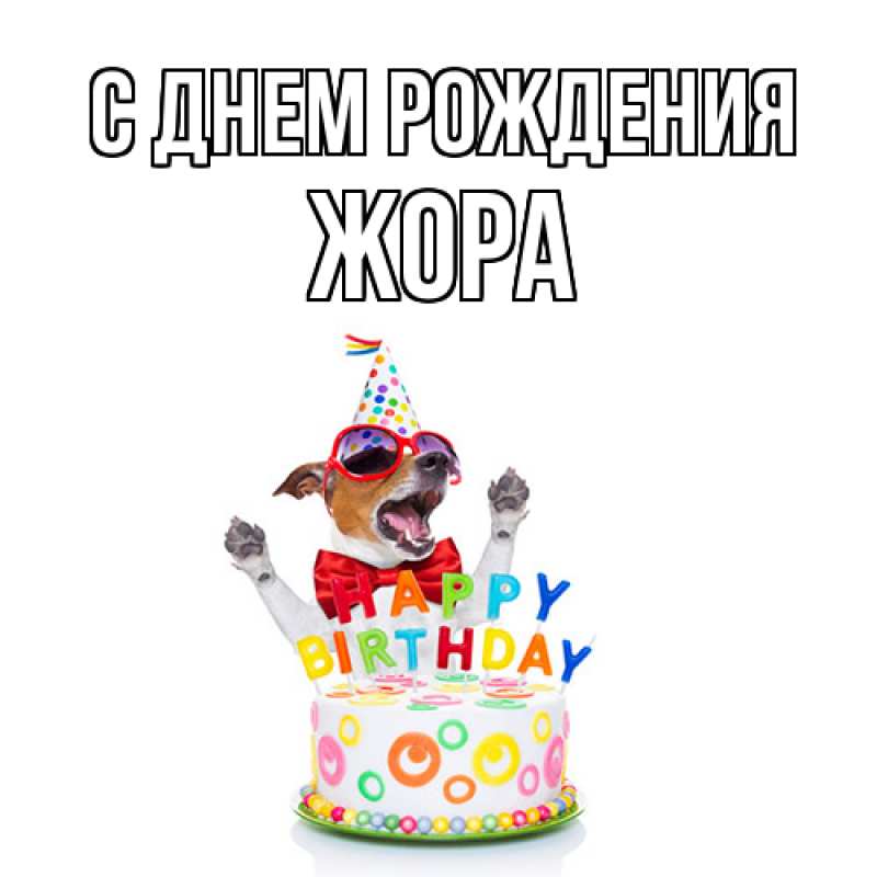 Картинка С днем рождения, Жора
