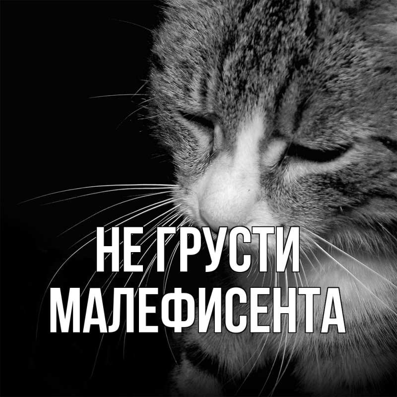 Картинка Не грусти, Малефисента