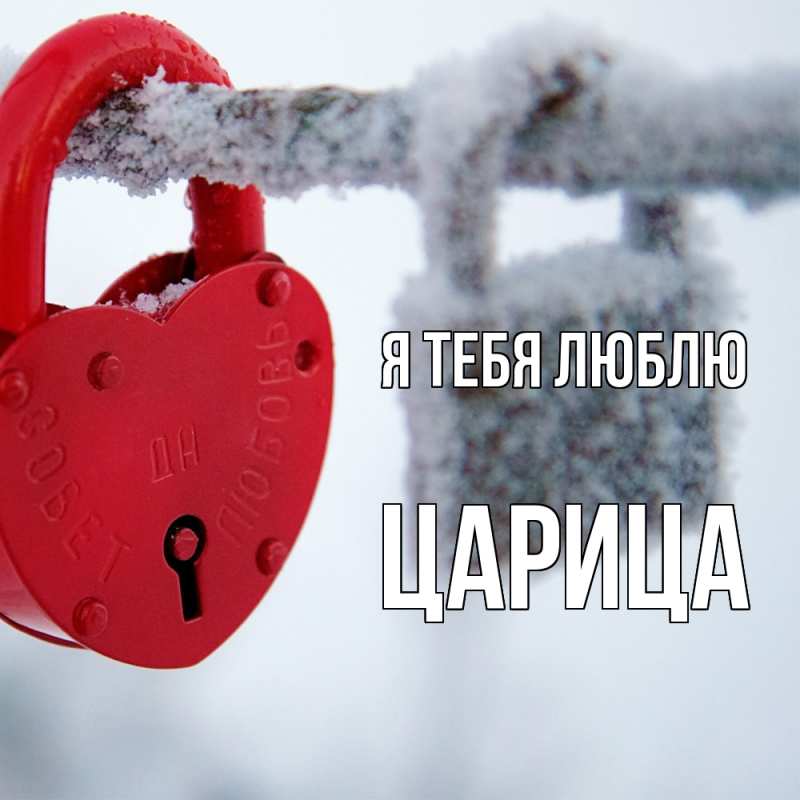 Картинка Я тебя люблю, Царица