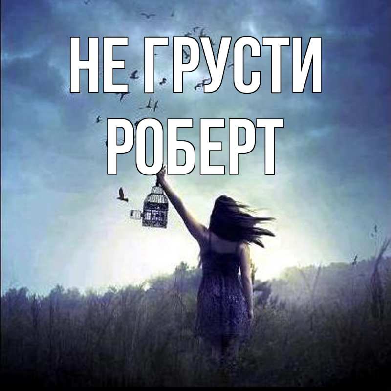 Картинка Не грусти, Роберт