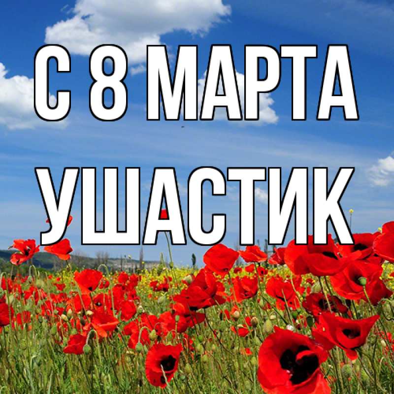 Картинка C 8 МАРТА, Ушастик