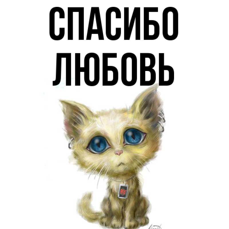 Картинка Спасибо, Любовь