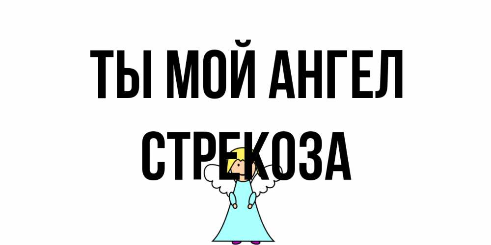 Открытка на каждый день с именем, Стрекоза Ты мой ангел ангел Прикольная открытка с пожеланием онлайн скачать бесплатно 