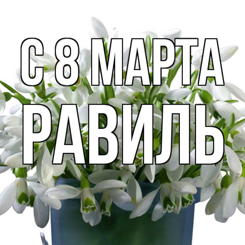 Картинка C 8 МАРТА, Равиль