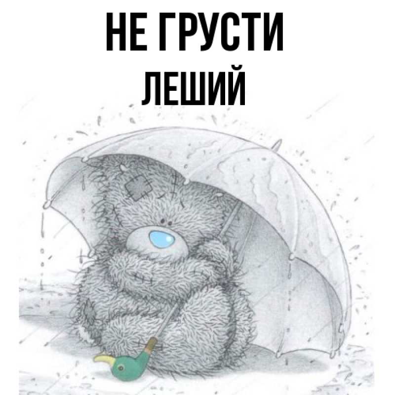 Картинка Не грусти, Леший