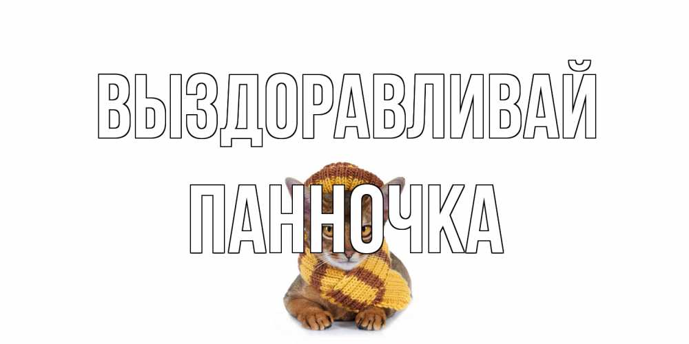 Открытка на каждый день с именем, Панночка Выздоравливай родные не болейте Прикольная открытка с пожеланием онлайн скачать бесплатно 