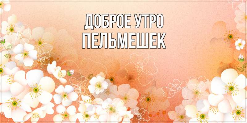 Картинка Доброе утро, пельмешек