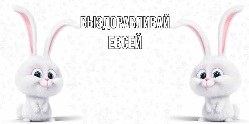 Картинка Выздоравливай, Евсей