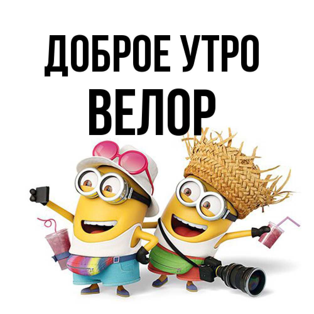Открытка на каждый день с именем, Велор Доброе утро карнавал Прикольная открытка с пожеланием онлайн скачать бесплатно 