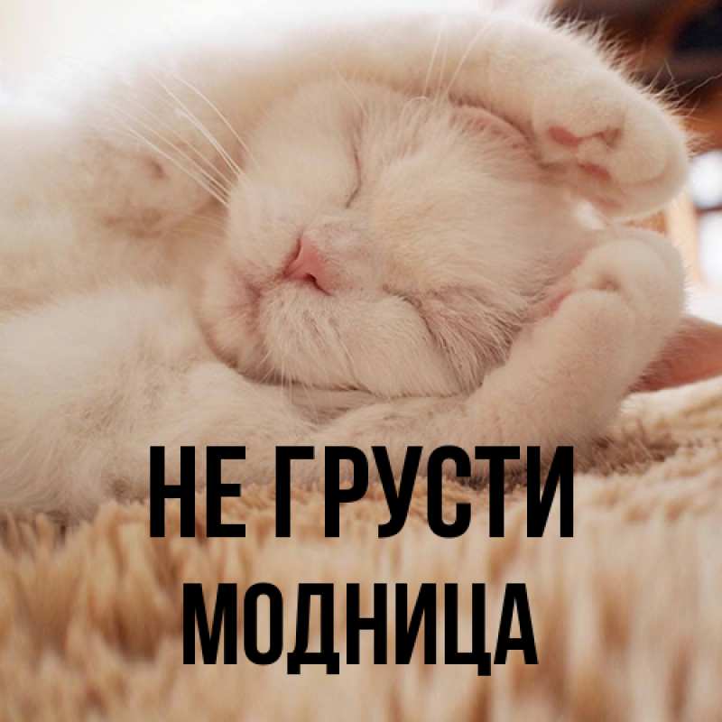 Картинка Не грусти, Модница