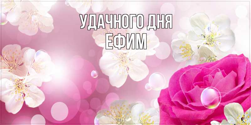 Картинка Удачного дня, Ефим